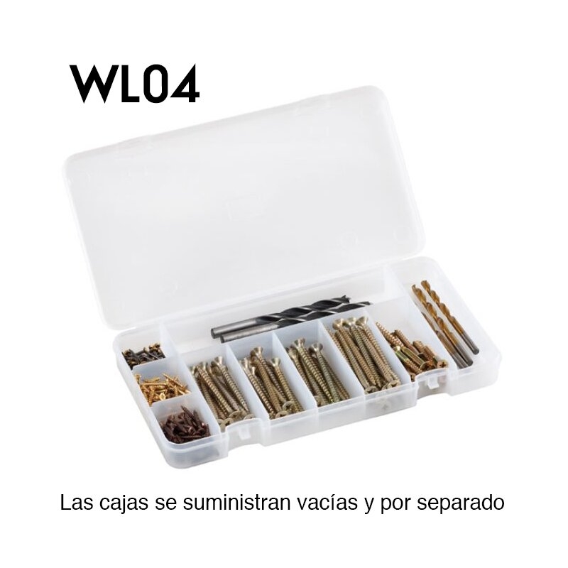 Cajitas vacías para pequeños obejtos WL GT Line