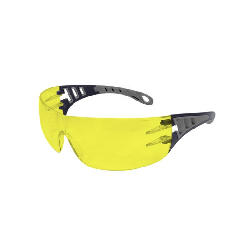 Gafas de seguridad alta visibilidad con patillas grises EVO Eagle