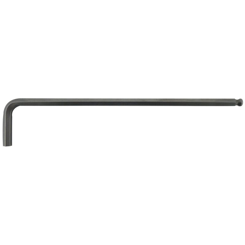 Llave Allen extra-larga de acero inoxidable con bola ATM Llaves & Vasos