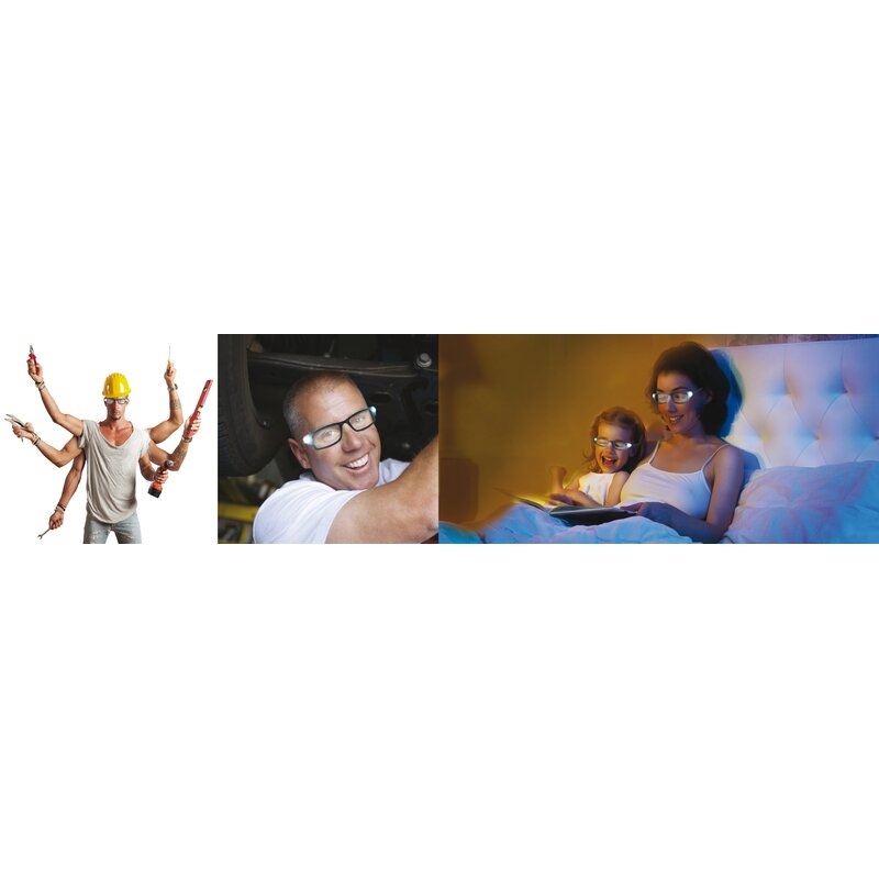 Gafas graduadas con luz LED Eagle