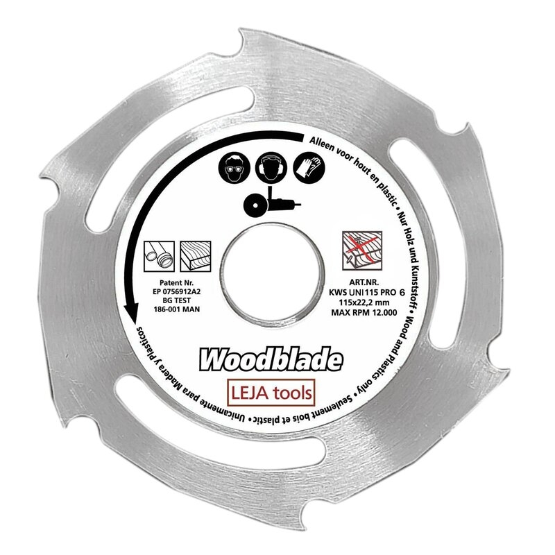 Disco tronzador KWS UNI PRO 6