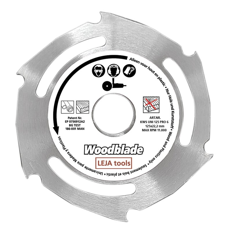 Disco tronzador KWS UNI PRO 6