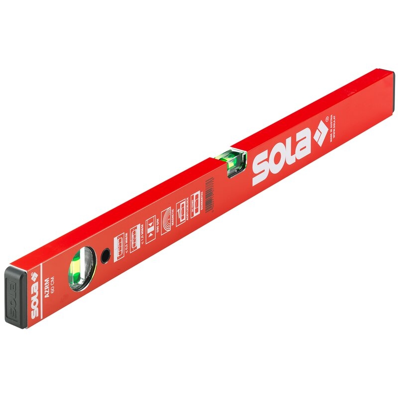 Nivel de burbuja de aluminio magnético AZRM Sola