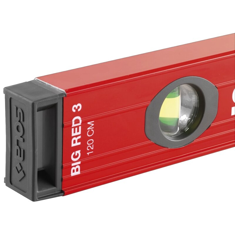 Nivel de burbuja de aluminio BIG RED 3 Sola
