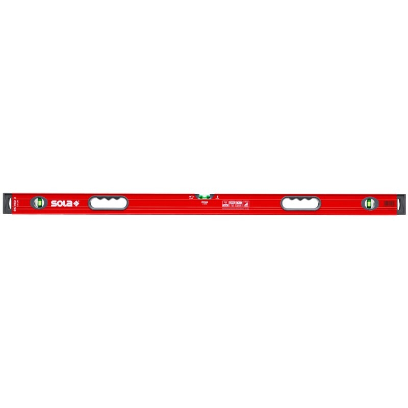 Nivel de burbuja de aluminio BIG RED 3 Sola