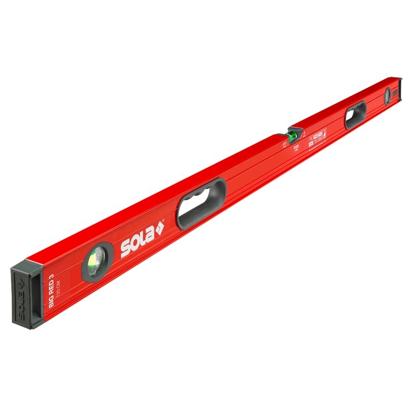 Nivel de burbuja de aluminio BIG RED 3 Sola
