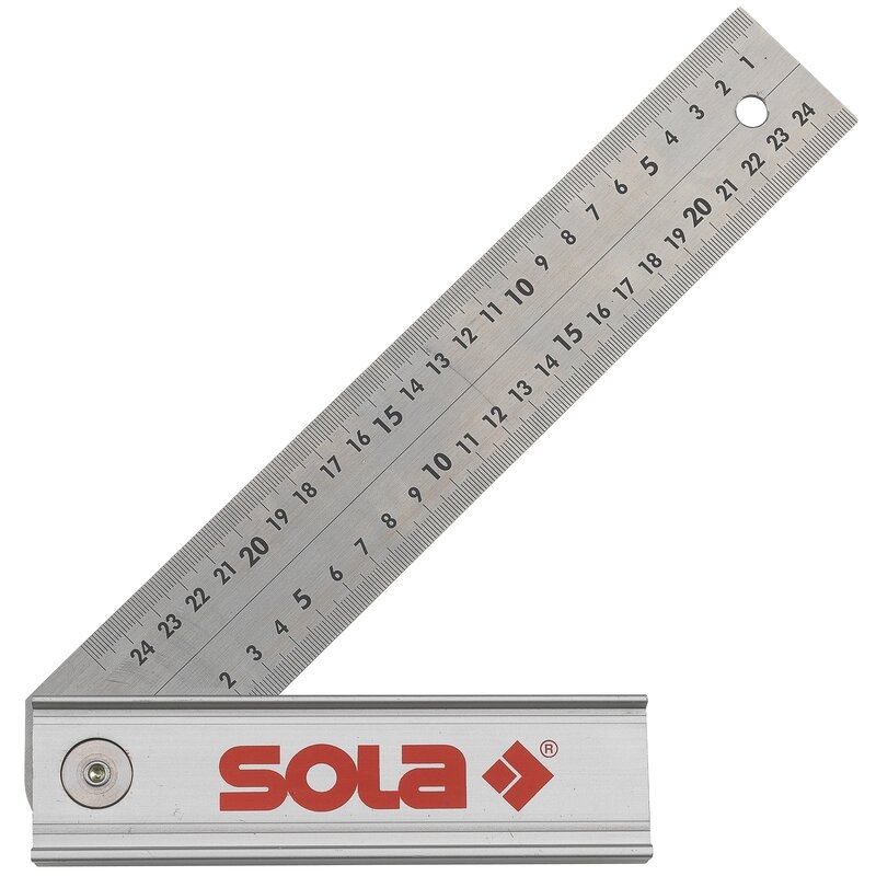 Escuadra ajustable de acero inoxidable QUATTRO Sola