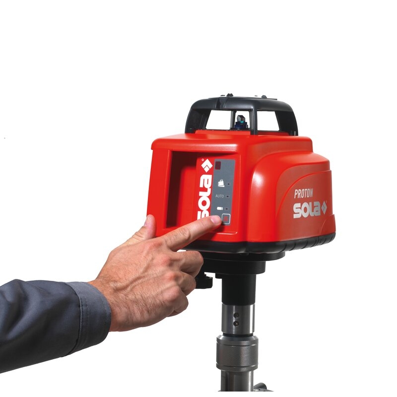 Nivel láser rotativo con alcance hasta 500 m PROTON Sola