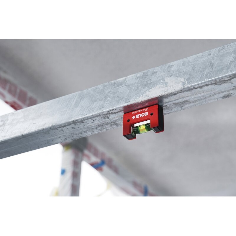 Nivel de burbuja compacto GO! Magnetic CLIP Sola