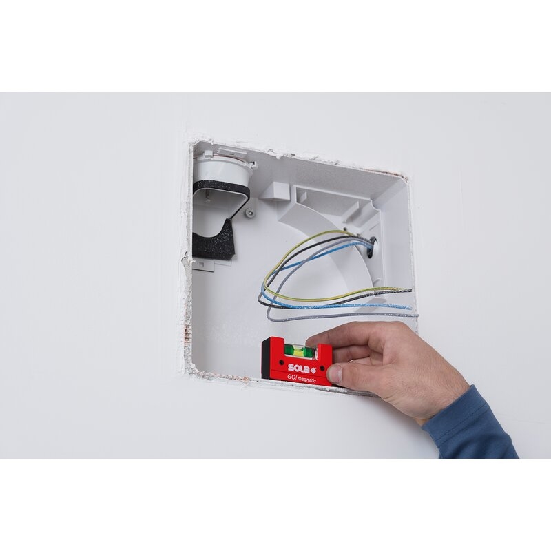 Nivel de burbuja compacto GO! Magnetic CLIP Sola