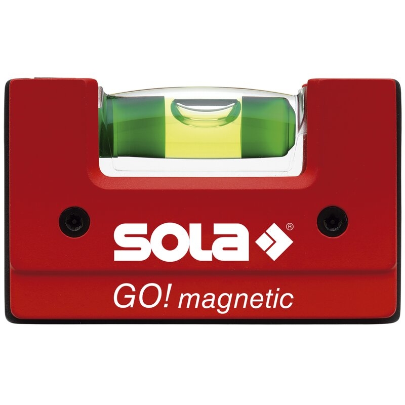 Nivel de burbuja compacto GO! Magnetic CLIP Sola