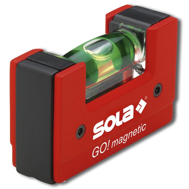 Nivel de burbuja compacto GO! Magnetic CLIP Sola