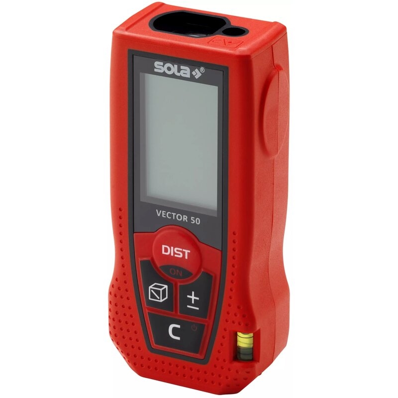 Medidor láser con alcance hasta 50 m. VECTOR Sola
