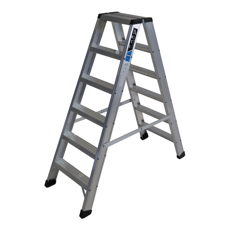 Escalera tijera doble acceso COMFORT serie industrial