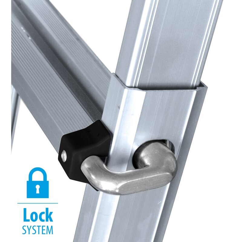 Escalera telescópica multifunción K1 4+4