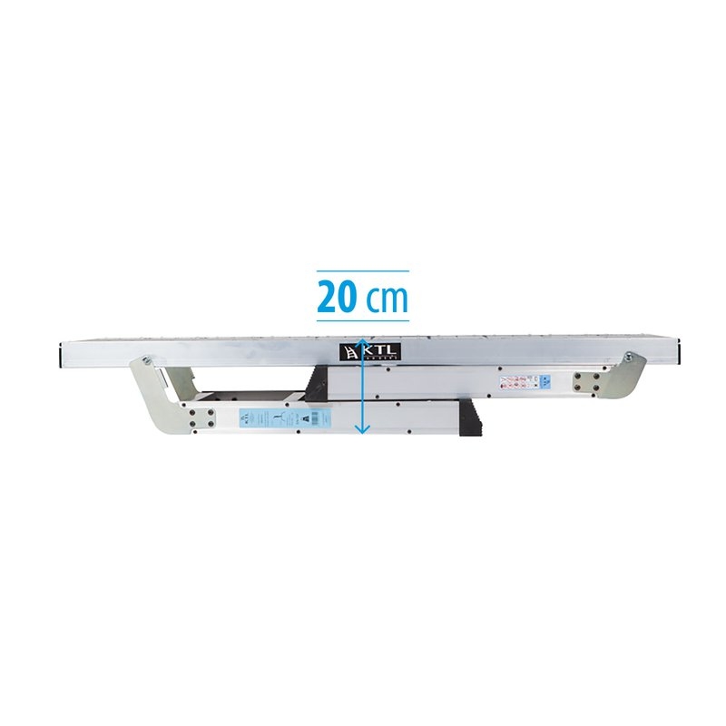 Plataforma de trabajo 1p plegable 90x45 s.industrial