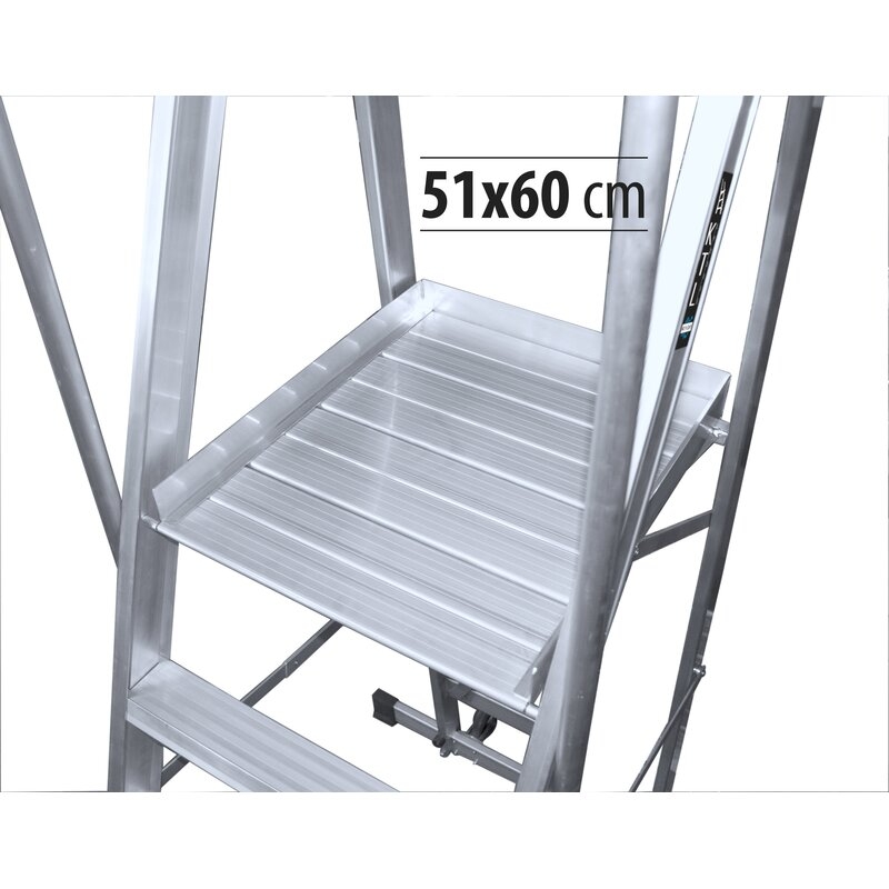 Escalera móvil con plataforma KASTLE s.industrial