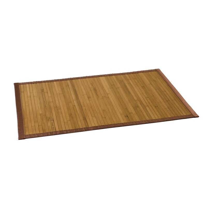 Alfombra Bambú NATURAL Castaño