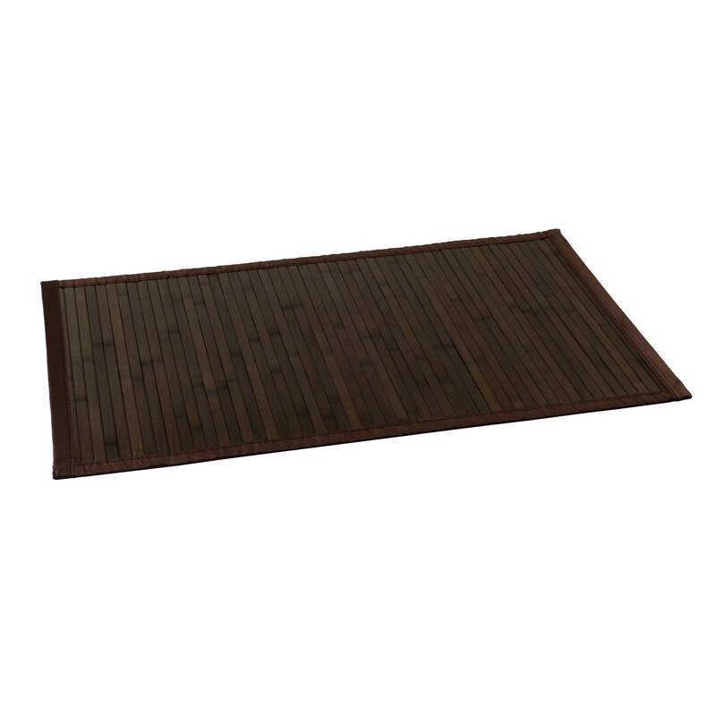 Alfombra Bambú NATURAL Wengué