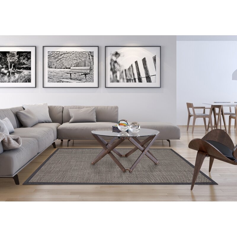 Alfombra LIVING FIBRAS Marrón