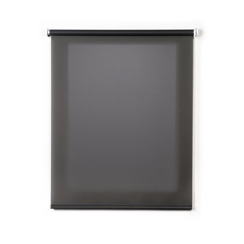 Estor enrollable  ROLL-UP Tráslucido Gris asfalto