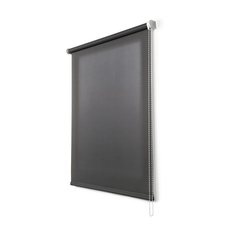 Estor enrollable  ROLL-UP Tráslucido Gris asfalto