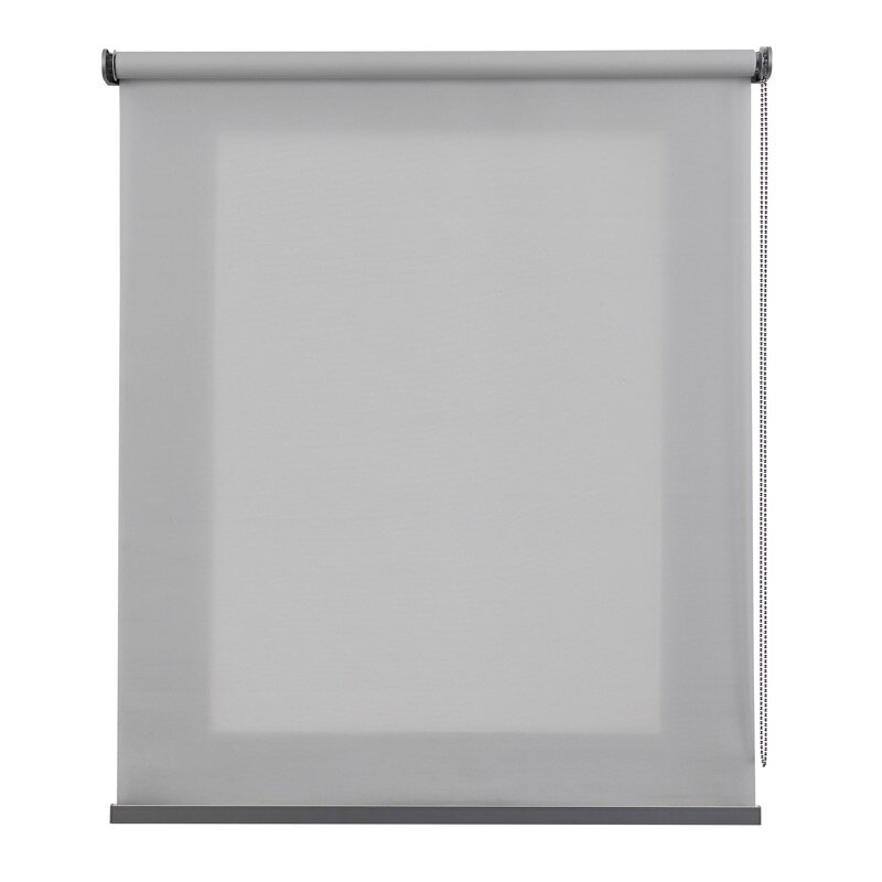 Estor enrollable traslúcido decorativo CALM Plata