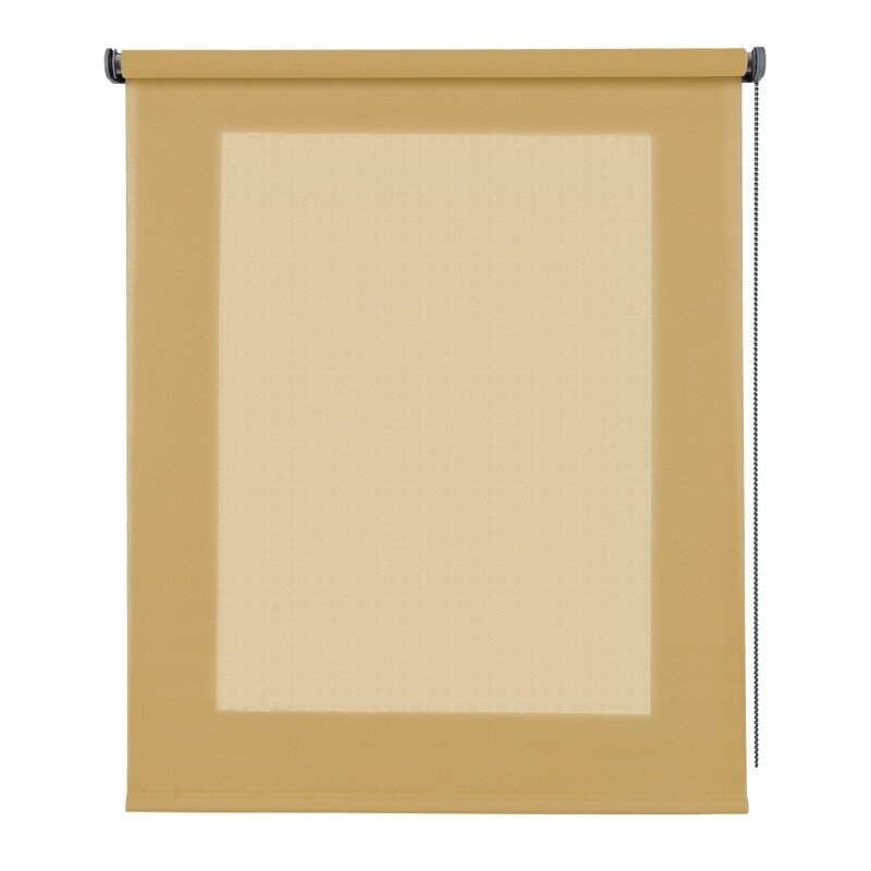 Estor enrollable traslúcido decorativo SOFT Mostaza