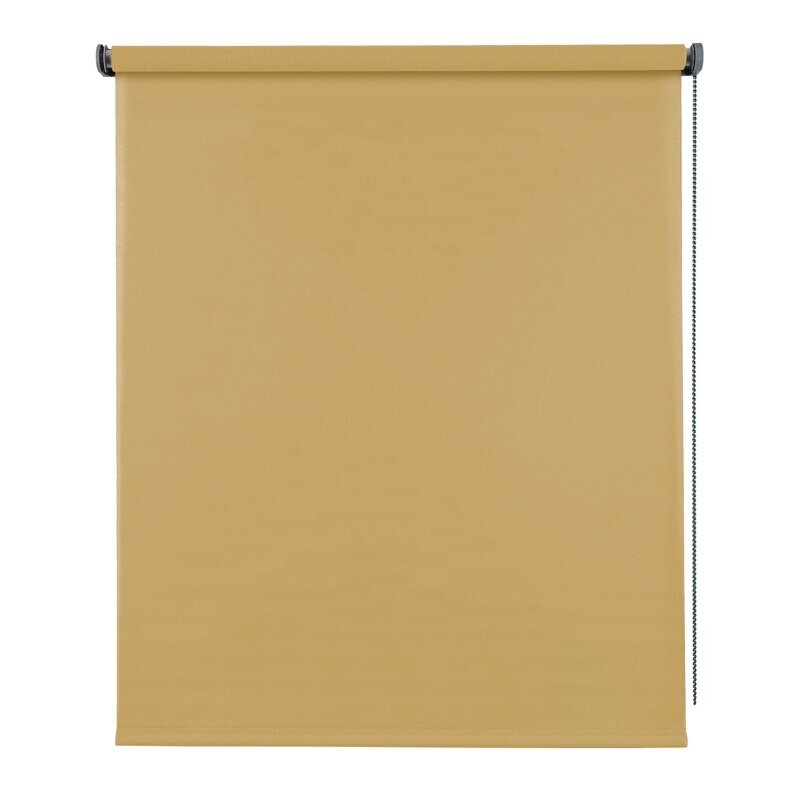 Estor enrollable traslúcido decorativo SOFT Mostaza