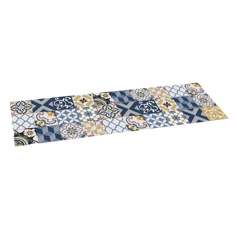 Alfombra ARTDECO Compacta Patch Azul