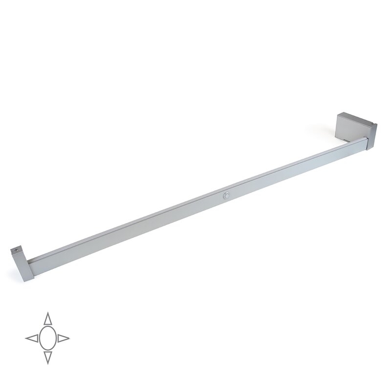 Barra para armario con luz LED Castor, batería extraible y sensor de movimiento