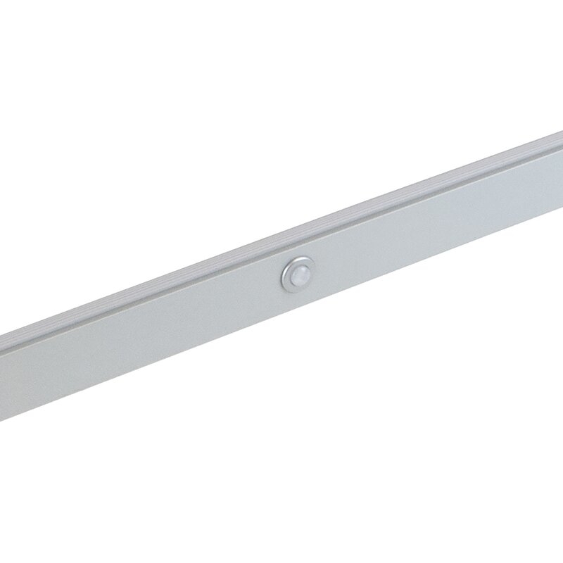 Barra para armario con luz LED Castor, batería extraible y sensor de movimiento