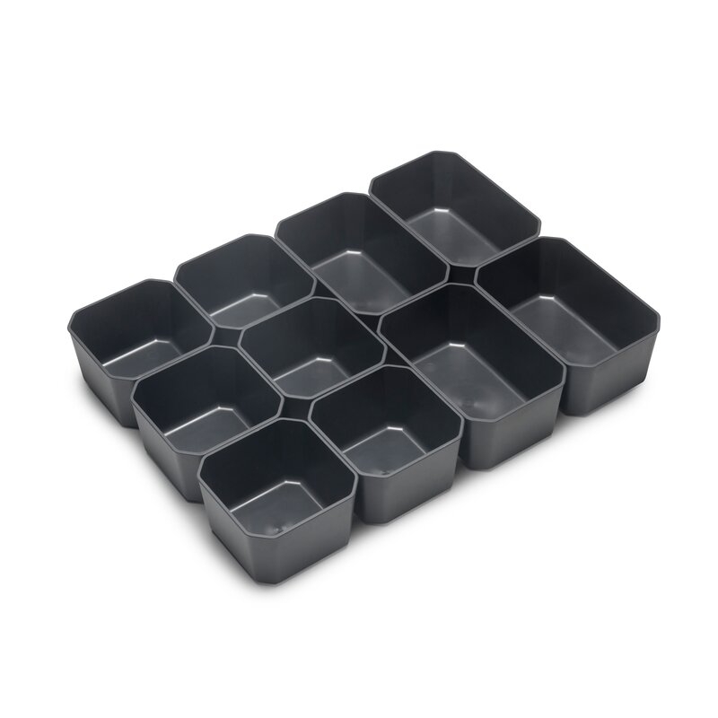 Cubos para organizadores de cajón de baño Tidy
