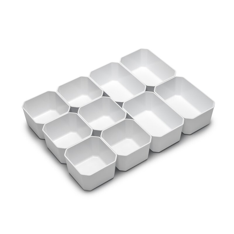 Cubos para organizadores de cajón de baño Tidy