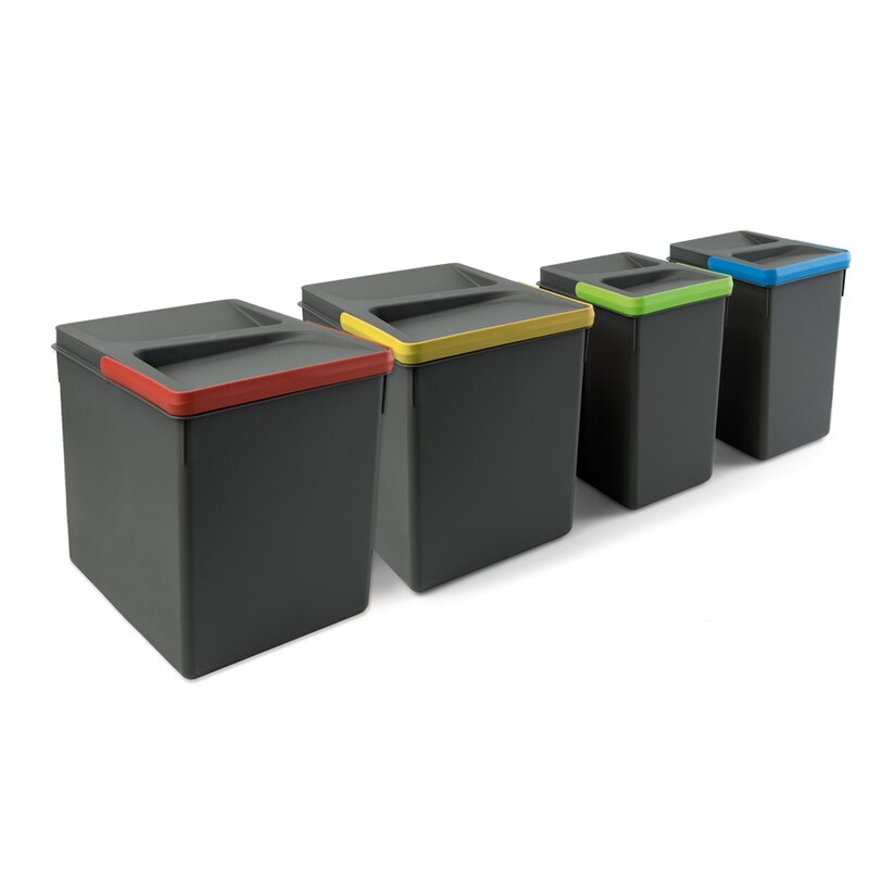 Contenedores para cajón cocina Recycle, Altura 266