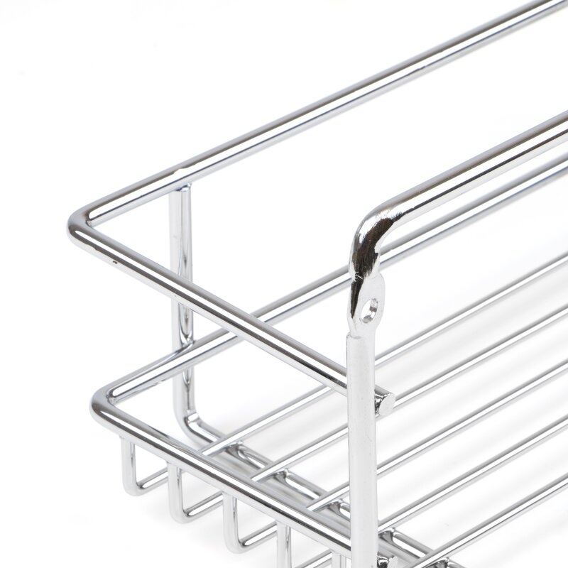 Emuca Set de 3 estantes especieros Supra para muebles de cocina, Cromado, Acero, 1 lote de 3 uds.