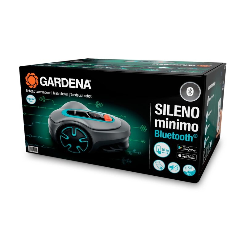 Robot cortacésped Gardena Sileno Mínimo 500 m2