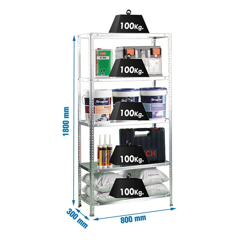 Estantería metálica Galva SIMONRACK