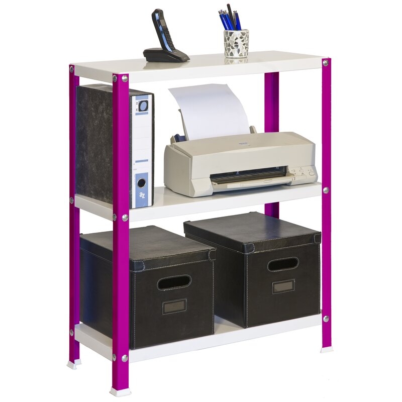 Estantería met 90x80x30cm Rosa SIMONRACK