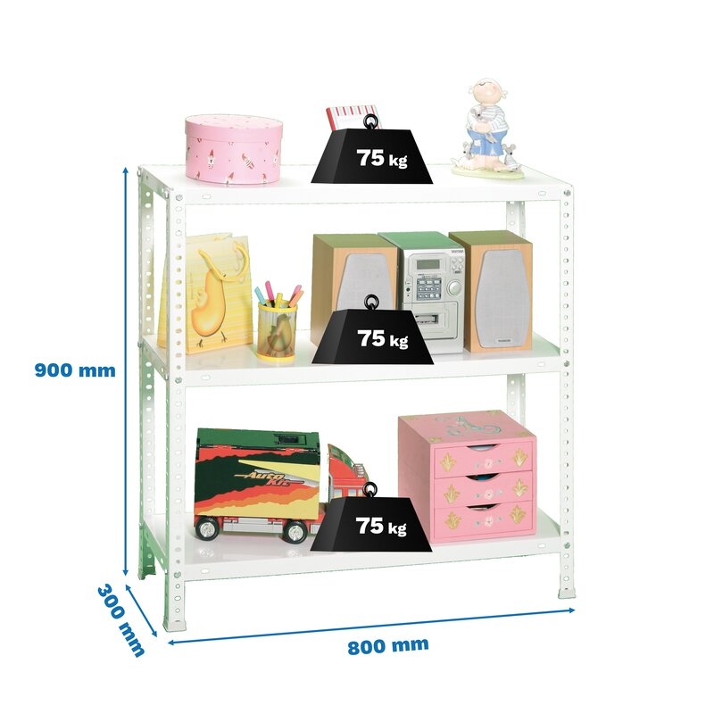 Estantería metálica Blanco SIMONRACK