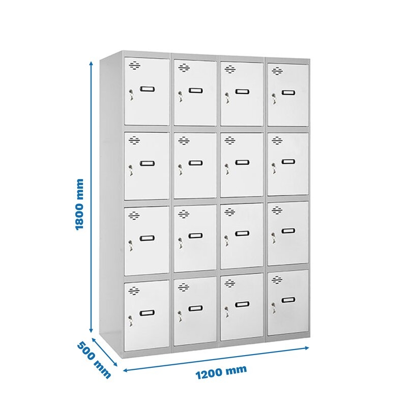 Taquilla met 180x120x50cm GR/B SIMONRACK