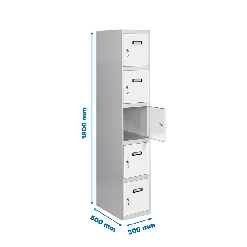 Taquilla met 180x30x50cm GrB SIMONRACK