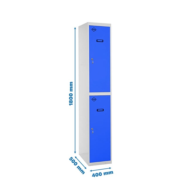 Taquilla met 180x40x50cm GR/AZ SIMONRACK