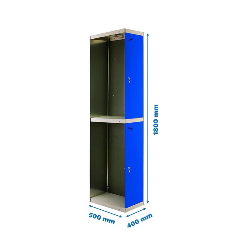 Taquilla met 180x40x50cm GR/AZ SIMONRACK