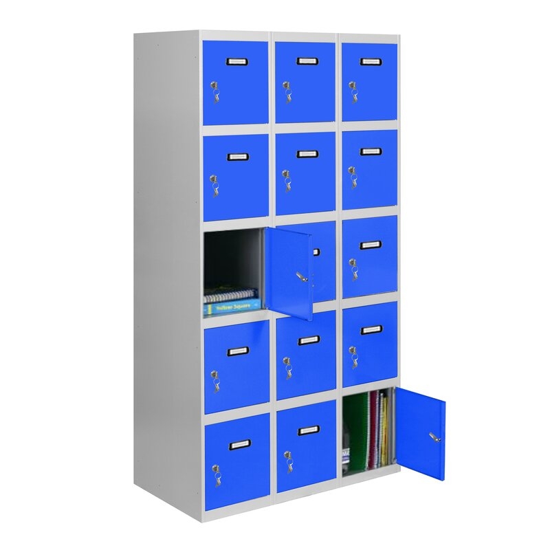 Taquilla met 180x90x50cm GR/AZ SIMONRACK