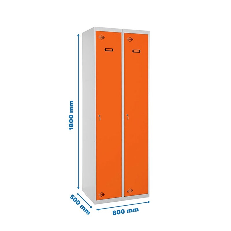 Taquilla met 180x40x50cm GR/NA SIMONRACK
