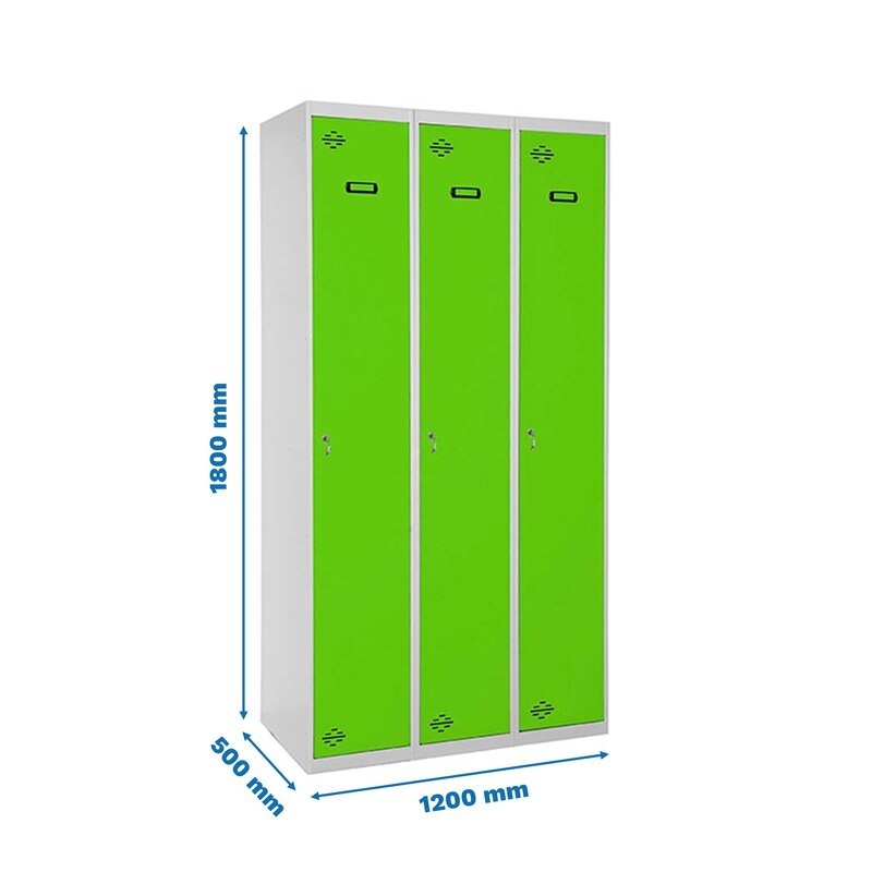 Taquilla met 180x120x50cm GR/V SIMONRACK