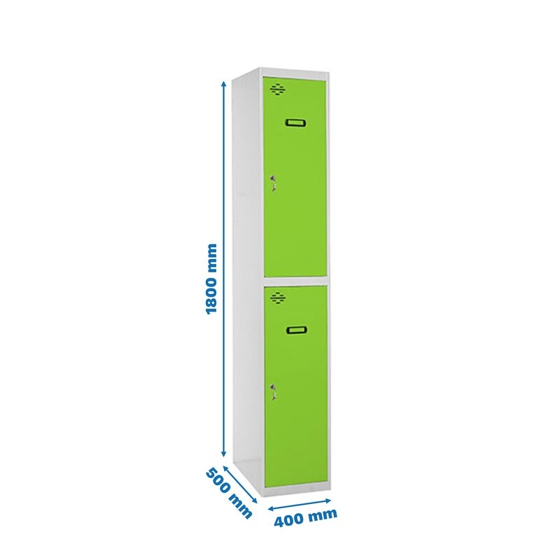 Taquilla met 180x40x50cm GR/VE SIMONRACK