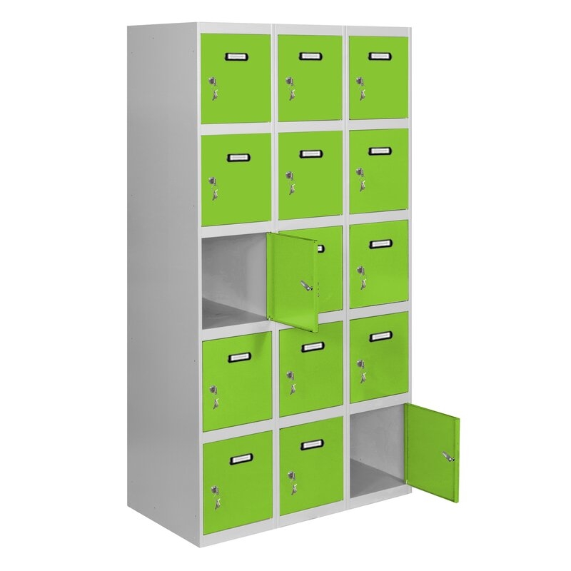 Taquilla met 180x90x50cm GR/VE SIMONRACK