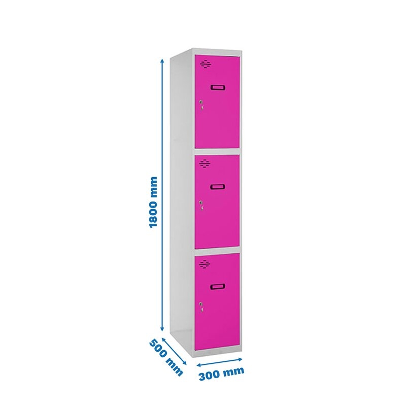 Taquilla met 180x30x50cm GR/R SIMONRACK